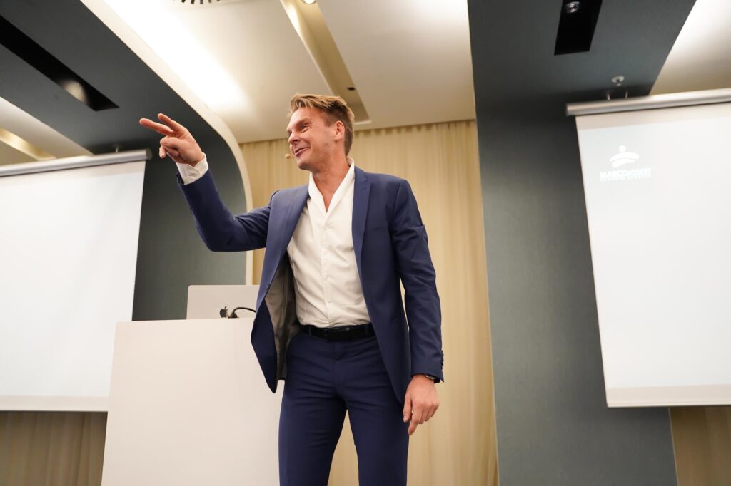 Marc Gassert auf dem voffice Community Event 2024